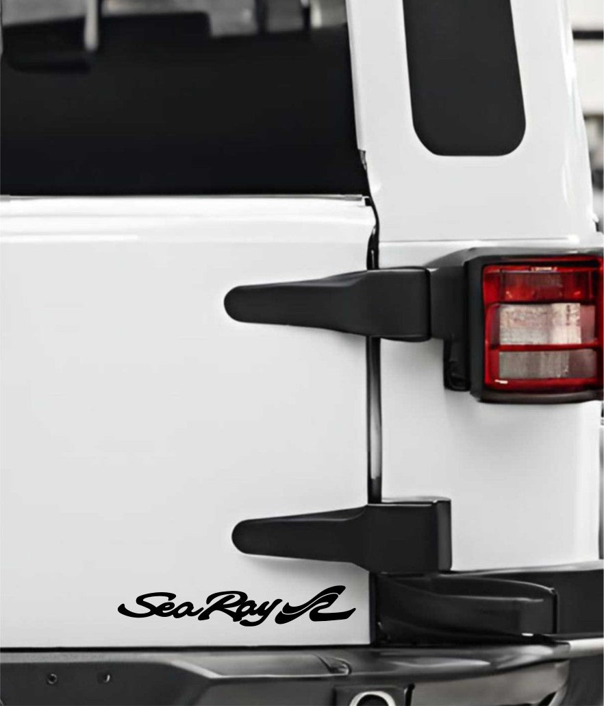 Sea Ray Boats decal, sticker, hunting fishing decal, car sticker