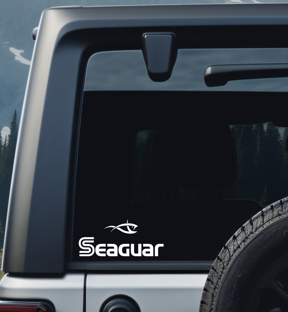 Seaguar decal, sticker, hunting fishing decal, car sticker