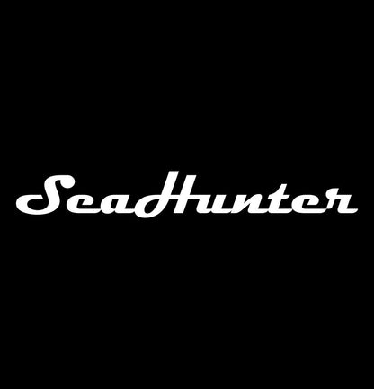 Seahunter Boats decal, sticker, hunting fishing decal, car sticker