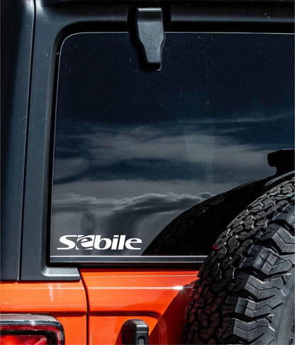 Sebile decal, sticker, hunting fishing decal, car sticker