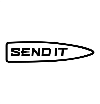 Send it decal, sticker, hunting fishing decal, car sticker