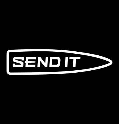 Send it decal, sticker, hunting fishing decal, car sticker