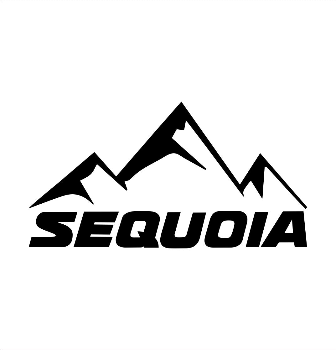 Sequia decal, sticker, hunting fishing decal, car sticker
