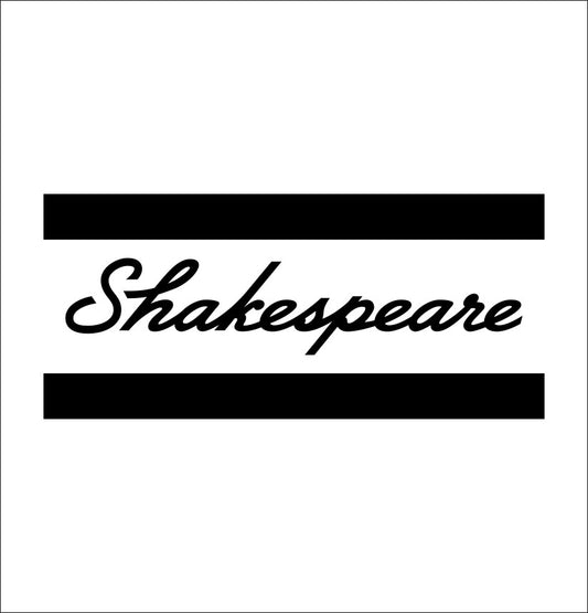 Shakespeare decal, sticker, hunting fishing decal, car sticker