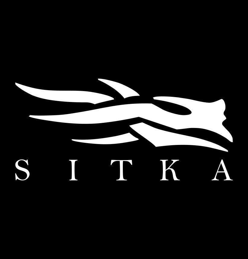 Sitka Gear decal, sticker, hunting fishing decal, car sticker