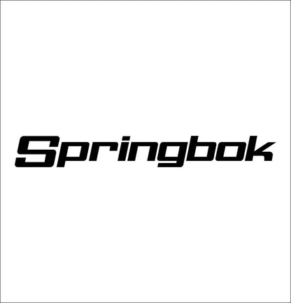 Springbok Boats decal, sticker, hunting fishing sticker, car decal b