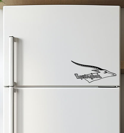 Springbok boats decal, sticker, hunting fishing decal, car sticker