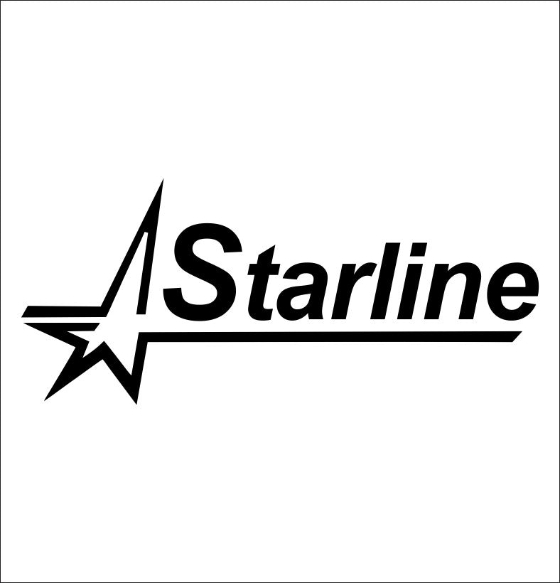 Starline Brass decal, sticker, firearm, hunting sticker, car decal