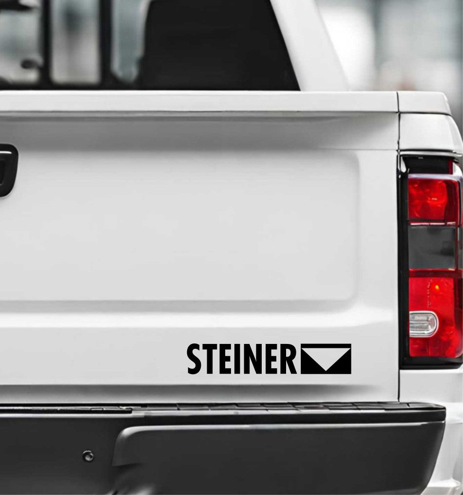 Steiner optics decal, sticker, fishing hunting sticker, car decal