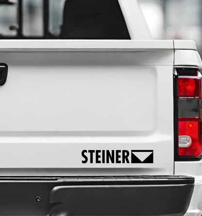 Steiner optics decal, sticker, fishing hunting sticker, car decal