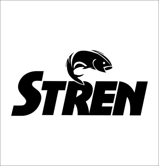 Stren decal, sticker, hunting fishing decal, car sticker
