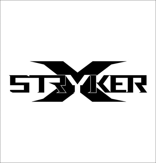 Stryker Crossbows decal, sticker, fishing hunting decal, car sticker