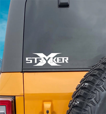Stryker Crossbows decal, sticker, fishing hunting decal, car sticker