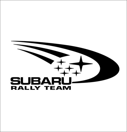 Subaru Rally Team Decal, sticker B