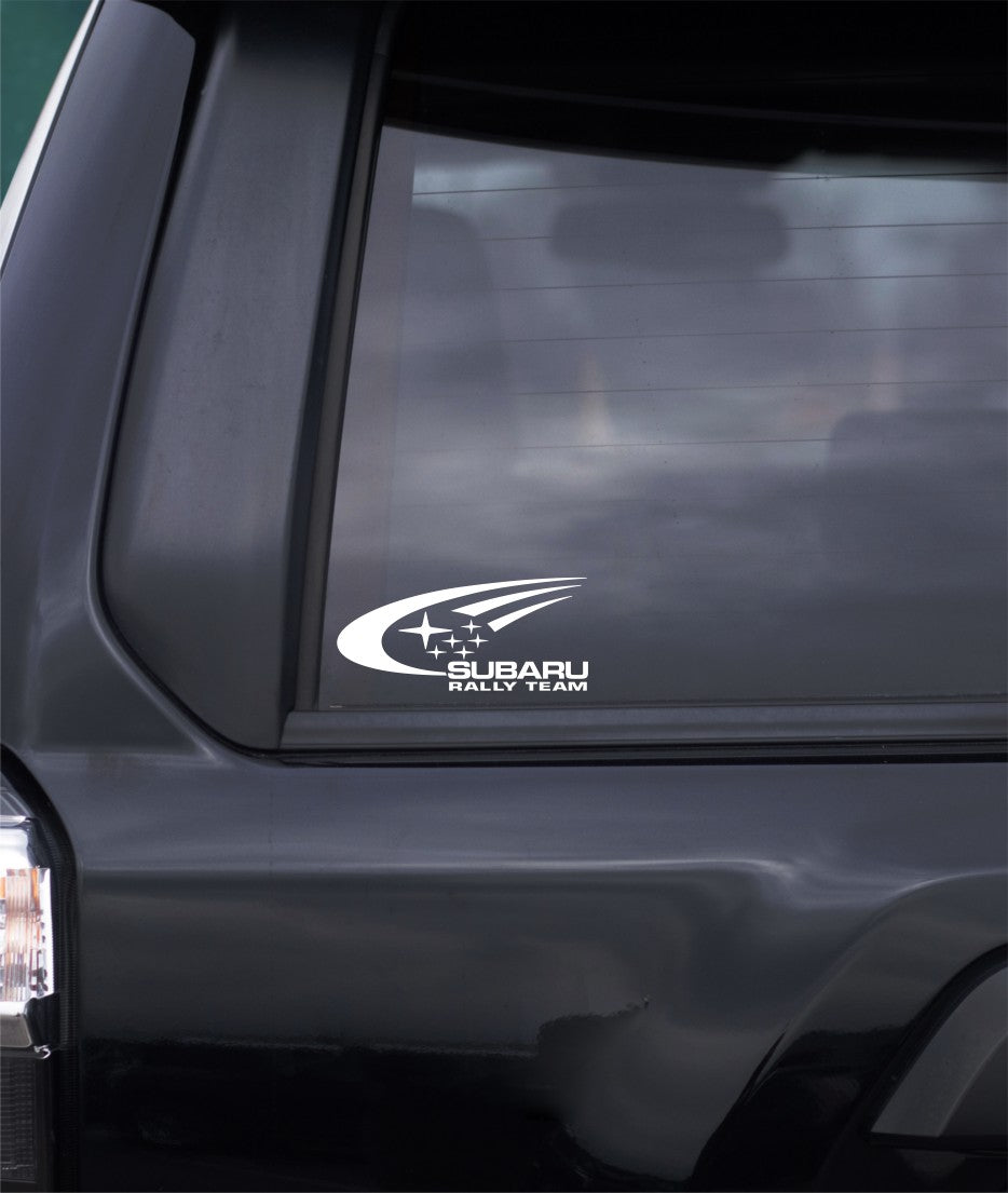 Subaru Rally Team decal, sticker, racing decal