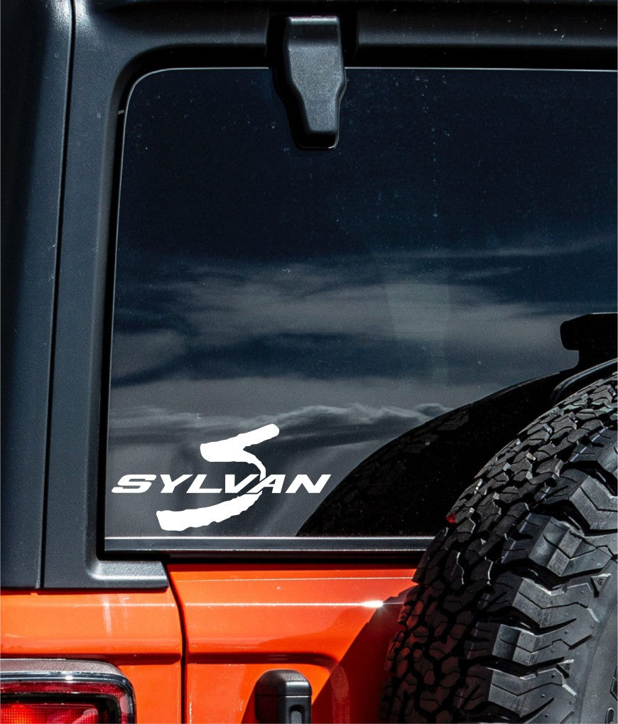 Sylvan Boats decal, sticker, fishing hunting sticker, car decal b