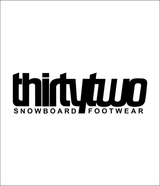 Thirtytwo decal