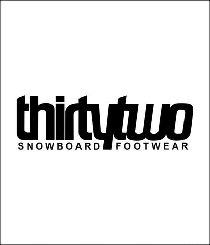 Thirtytwo decal