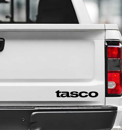Tasco Scopes decal, sticker, hunting fishing decal