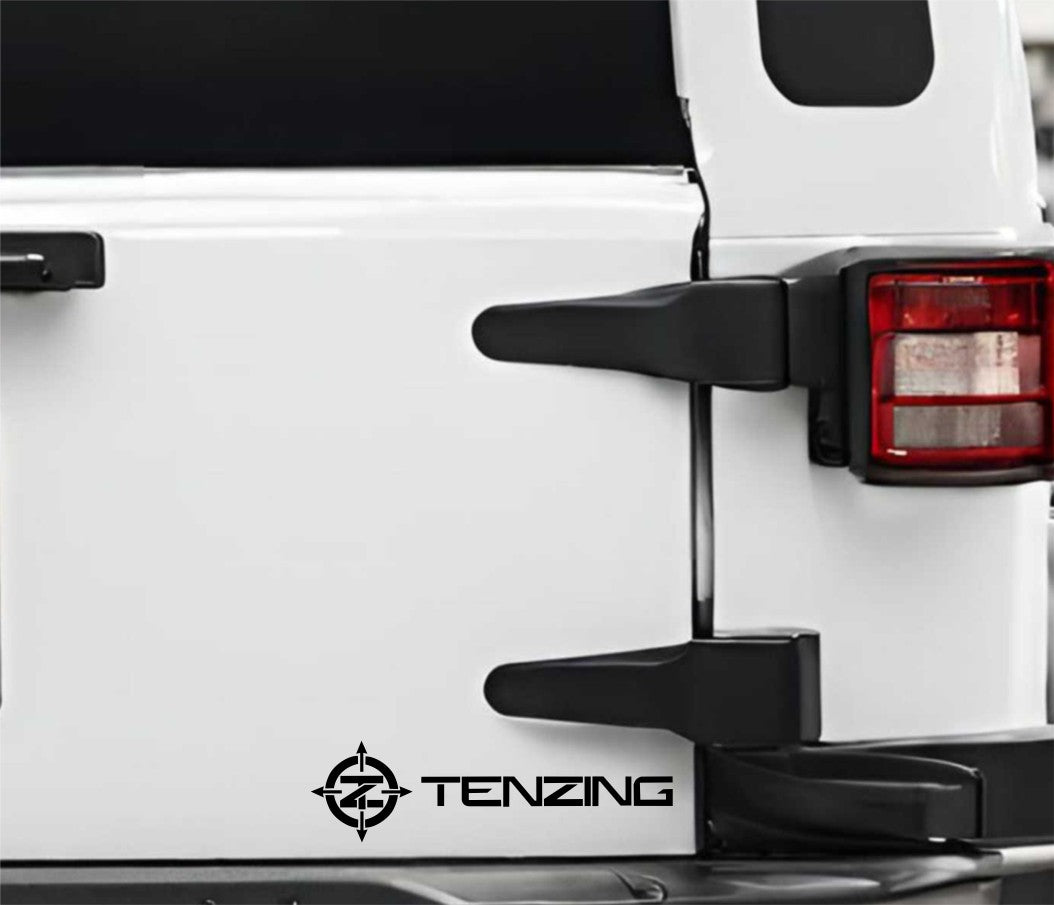 Tenzing outdoors decal, sticker, fishing hunting sticker, car decal