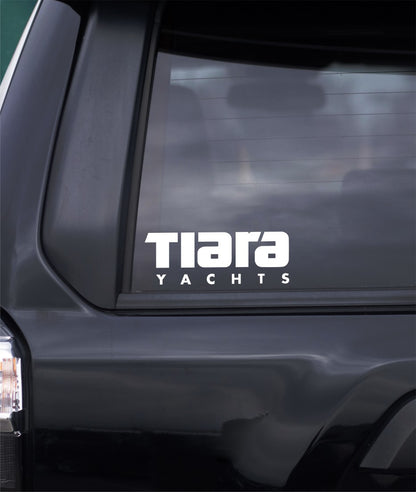Tiara Yachts decal, sticker, fishing hunting sticker, car decal