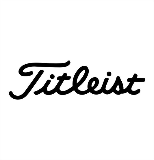 Titleist decal, golf decal, car decal sticker