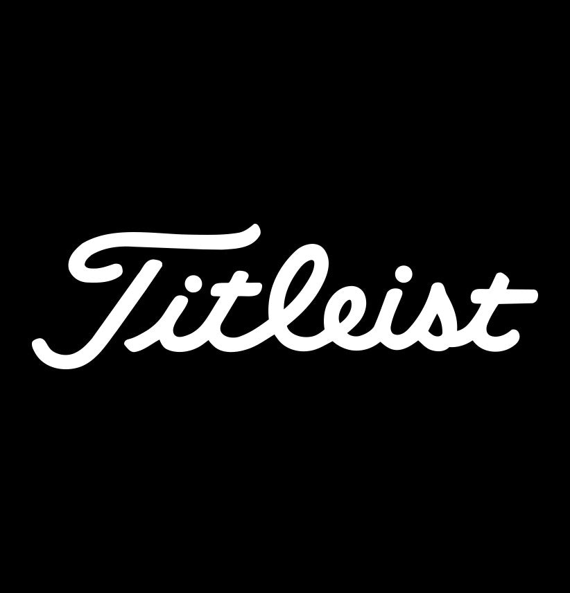 Titleist decal, golf decal, car decal sticker