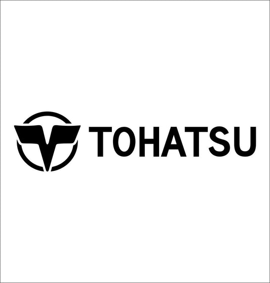 Tohatsu Motors decal, sticker, hunting fishing decal, car sticker b