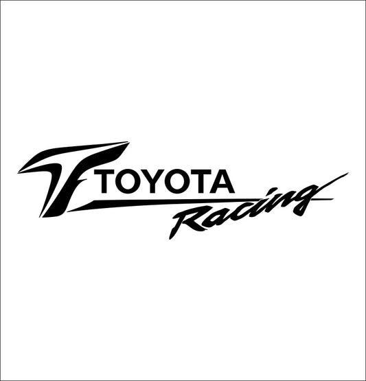 Toyota Racing decal, sticker, racing decal, car sticker
