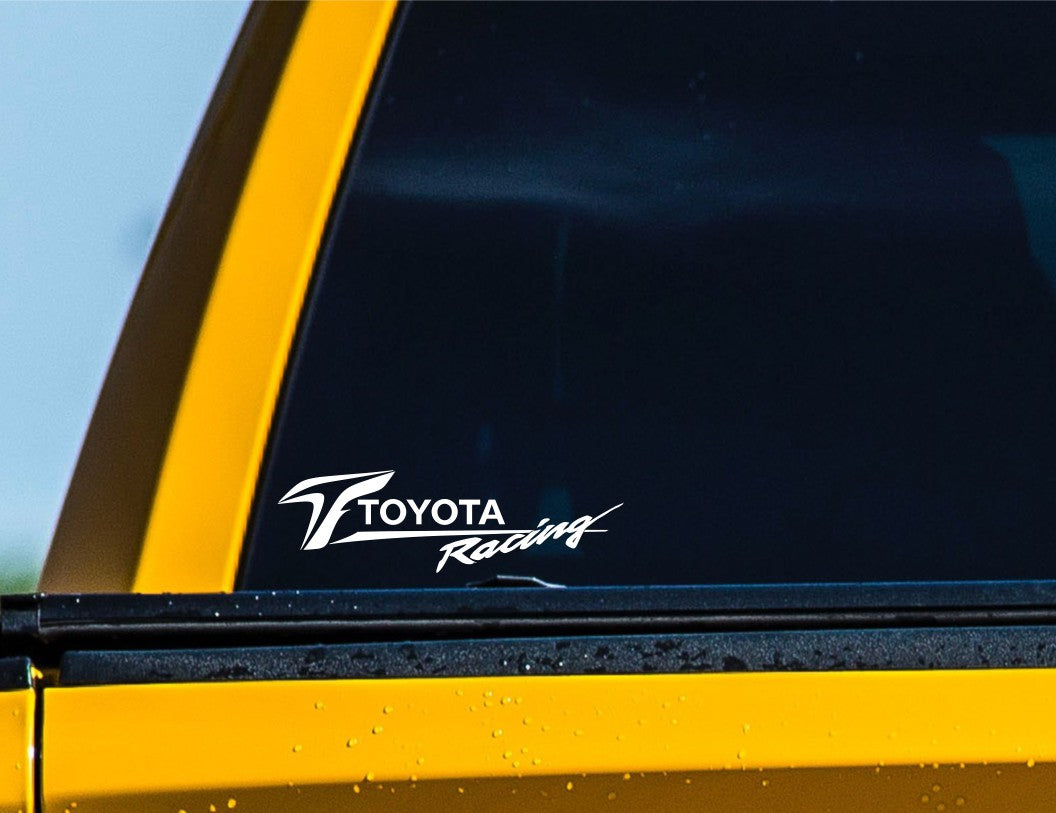 Toyota Racing decal, sticker, racing decal, car sticker
