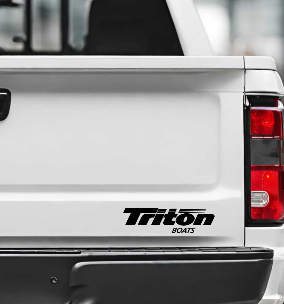 Triton Boats decal, sticker, hunting fishing decal, car sticker