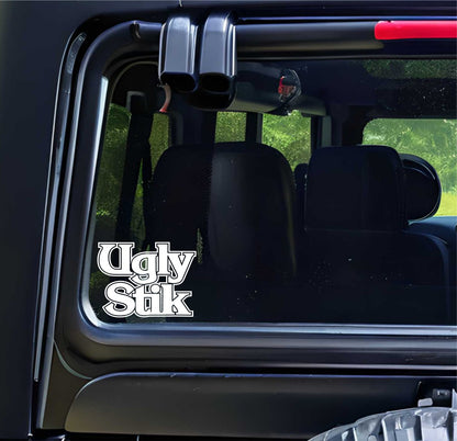 Ugly Stik decal, sticker, hunting fishing decal, car sticker b