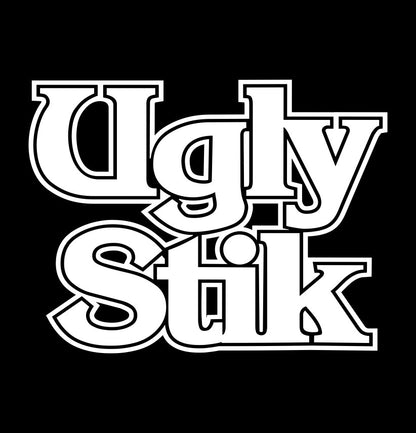 Ugly Stik decal, sticker, hunting fishing decal, car sticker b