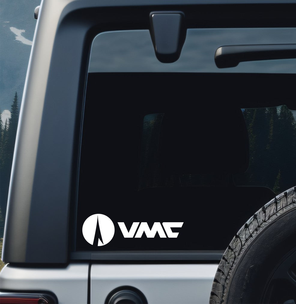 VMC Hooks decal, sticker, hunting fishing decal, car sticker b