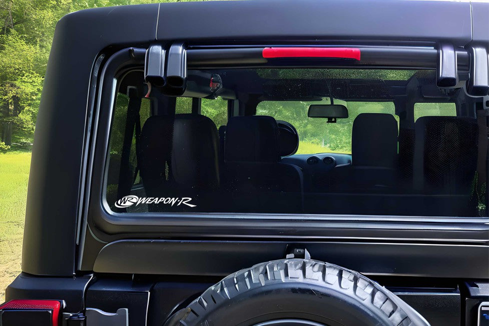 Weapon R decal, sticker