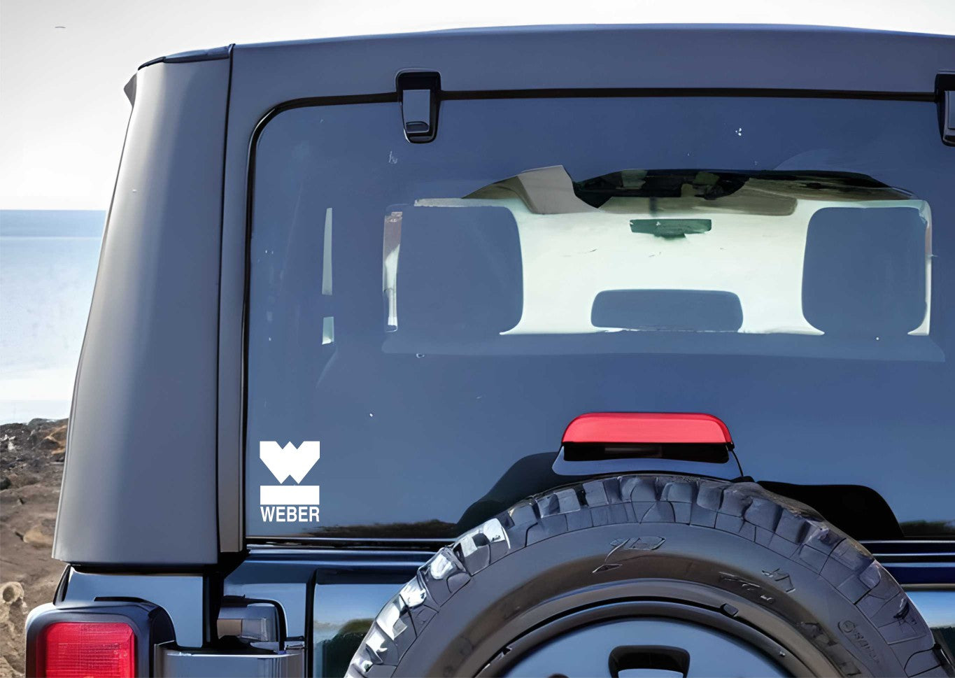 Weber decal, sticker B