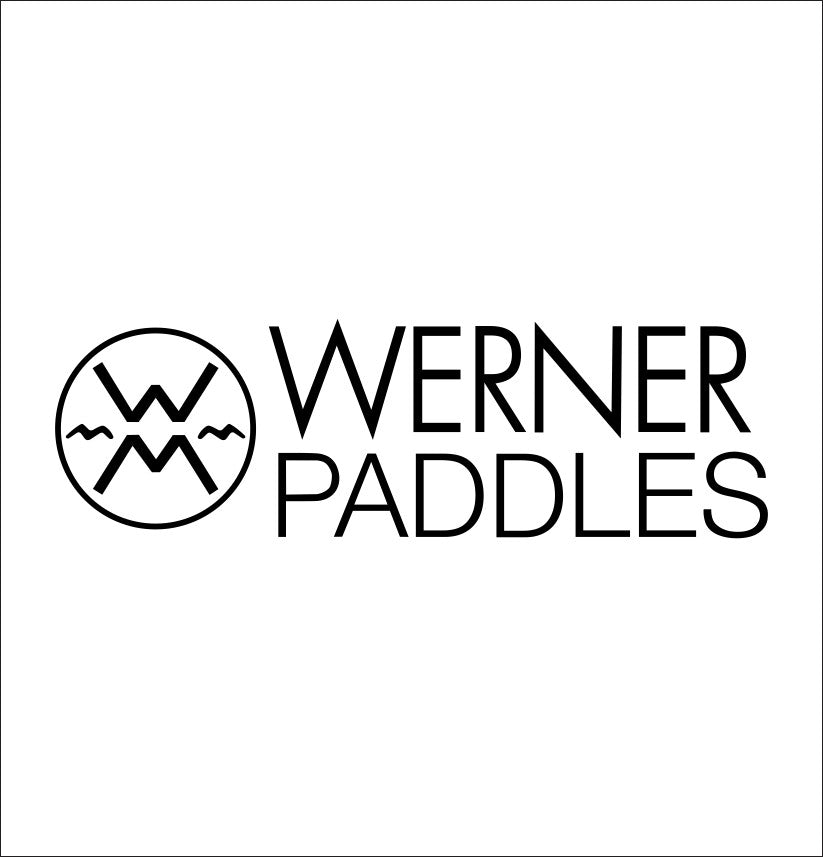 Werner Paddles decal