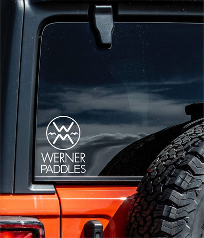 Werner Paddles decal B