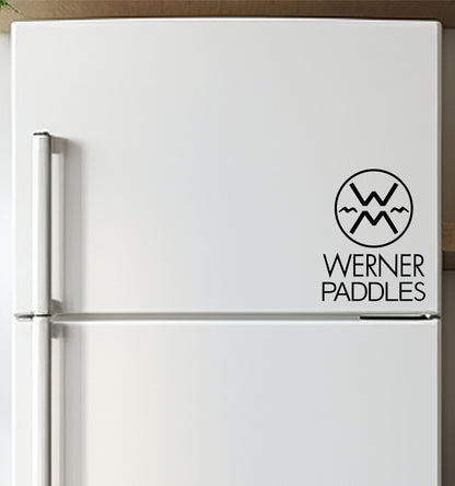 Werner Paddles decal B