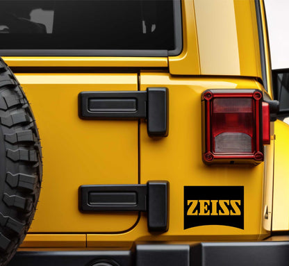 Zeiss Optics decal, sticker, hunting fishing  firearm decal, car sticker