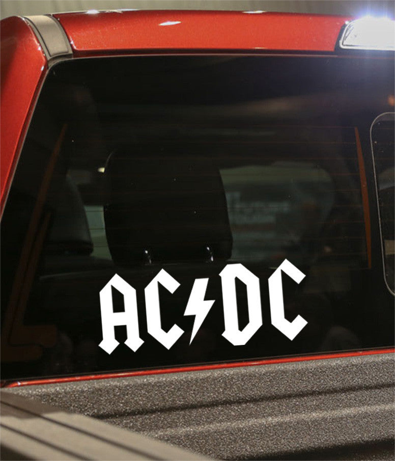 ACDC band decal