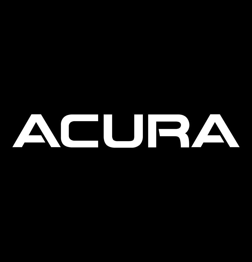 Acura decal, sticker, car decal