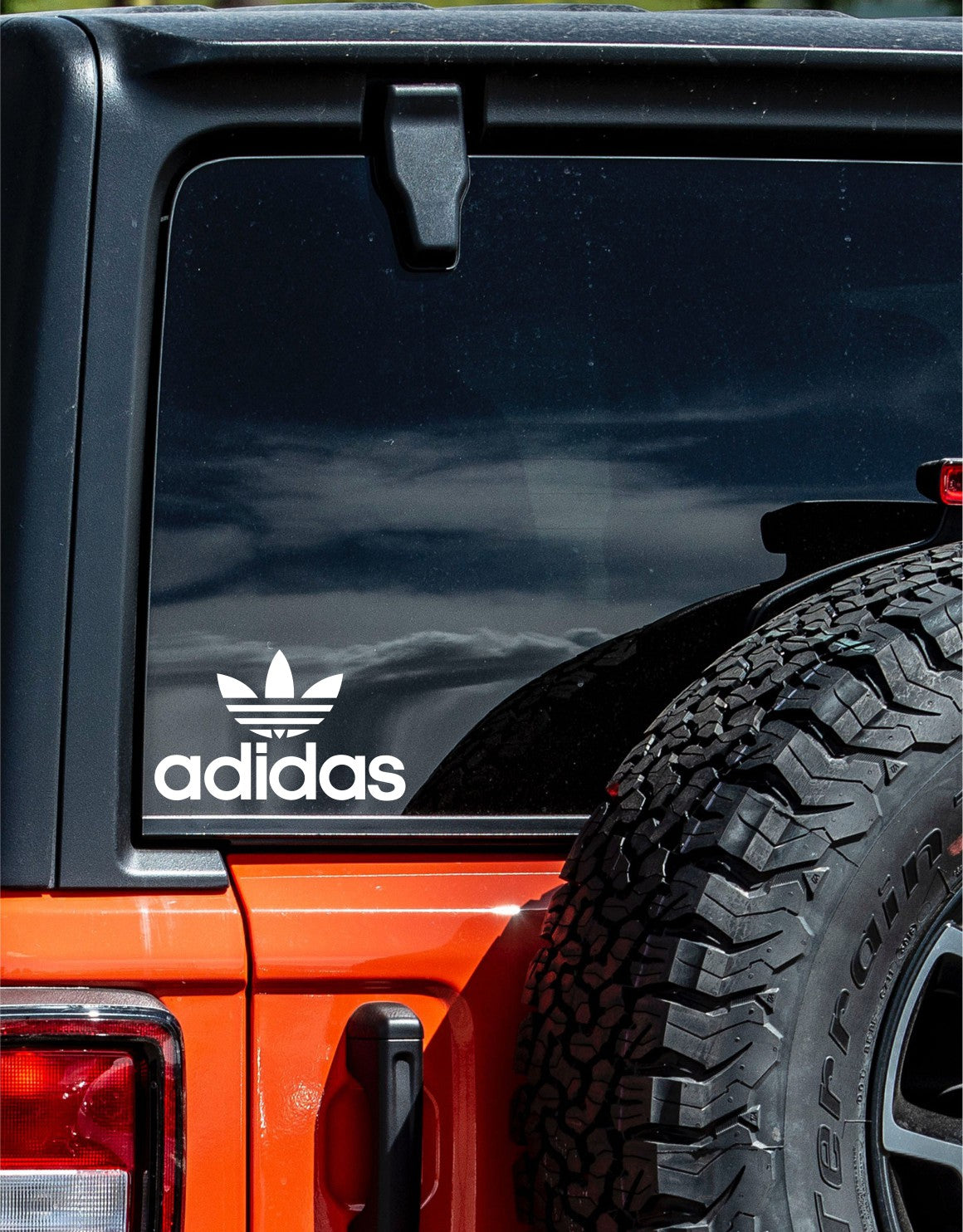 Adidas decal, sticker