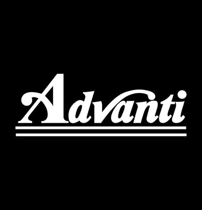 Advanti decal, sticker, performance decal sticker