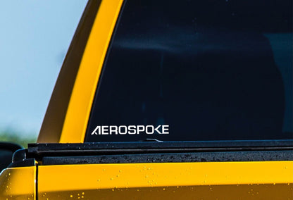 aerospoke decal, sticker, performance decal sticker