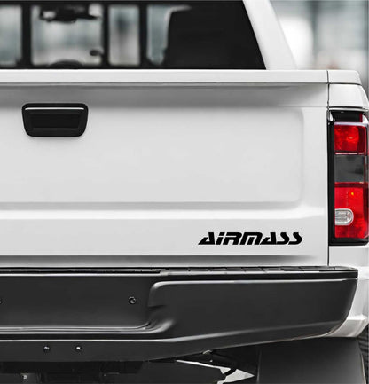 Airmass decal, sticker, performance car decal sticker