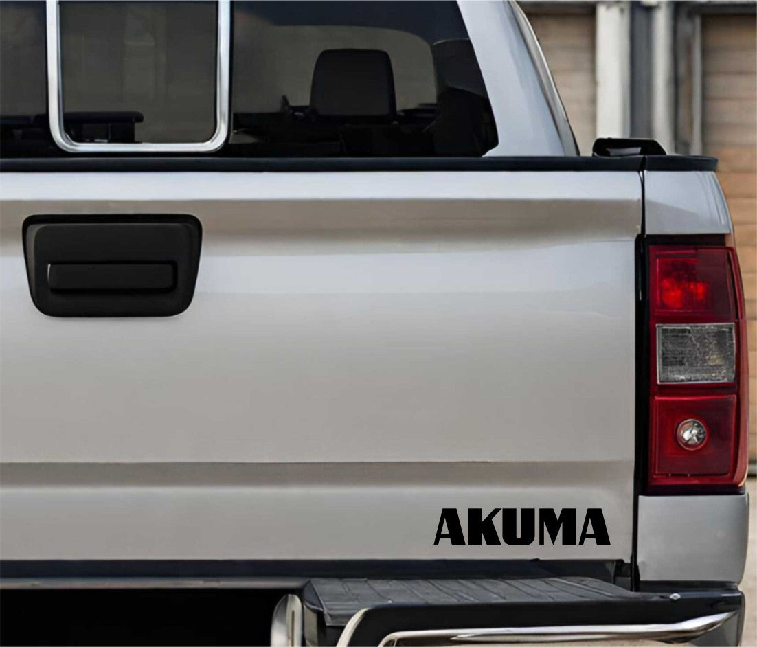 Akuma decal, sticker, performance car decal sticker