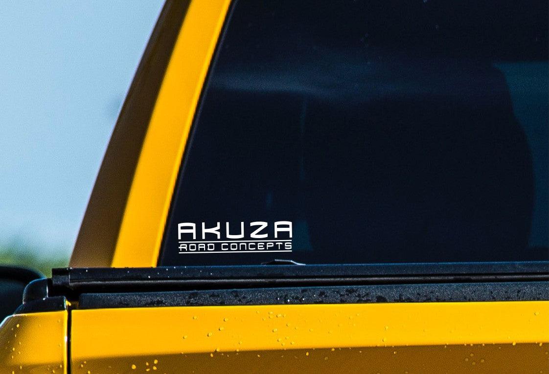 Akuza decal, sticker performance car decal, sticker