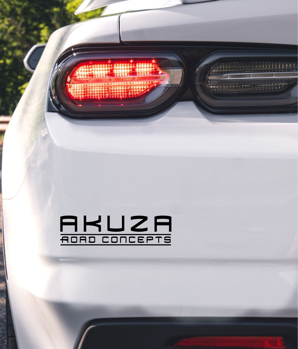 Akuza decal, sticker performance car decal, sticker