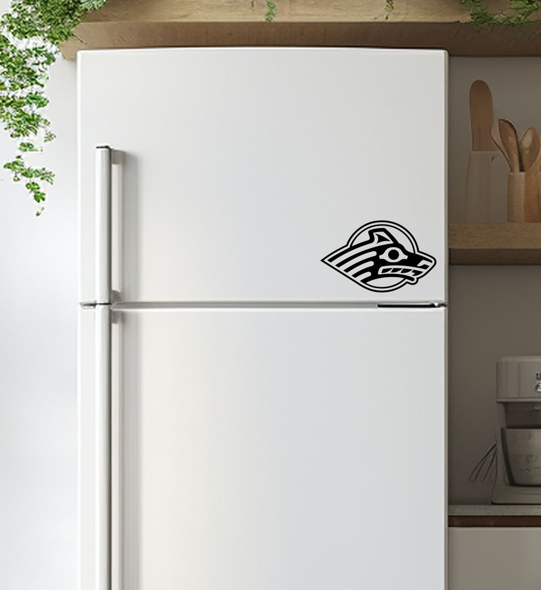 Alaska Seawolves decal, car decal sticker, college football